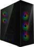 Arctic кутия Case E-ATX - Xtender VG (Black) - PCIe Gen 4 riser included, 5 A-RGB Fans included снимка 1