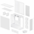 Кутия за компютър Arctic Xtender - White Mid-Tower снимка 13