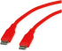 ROLINE 11.02.9121 :: Кабел USB 2.0, Type-C Type-C, M-M, 60W, силиконен, червен, 1.0 м снимка 3