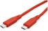 ROLINE 11.02.9121 :: Кабел USB 2.0, Type-C Type-C, M-M, 60W, силиконен, червен, 1.0 м снимка 1