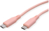 ROLINE 11.02.9122 :: Кабел USB 2.0, Type-C Type-C, M-M, 60W, силиконен, розов, 1.0 м снимка 1