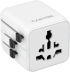 Кабел/адаптер CANYON Travel Adapter OnTour One EU-UK-US-AUS White снимка 1