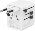 Кабел/адаптер CANYON Travel Adapter OnTour 20 EU-UK-US-AUS 20W  White снимка 2