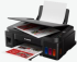 Мултифункционално у-во Canon PIXMA G3410 All-In-One, Black + Canon GI-490 BK снимка 5