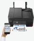Мултифункционално у-во Canon PIXMA G4470 All-In-One, Black + Canon GI-41 BK снимка 7