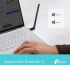  Безжичен USB адаптер с висок коефициент на усилване TP-Link Archer TX35U Plus AX1800 снимка 7
