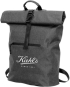 Раница Rolltop, водоустойчива, с джоб, 300D RPET, 40 х 60 cm, черна снимка 1
