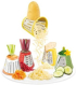  Tefal MB756G31, Shredders, 200W, 1 speed levels, 5 extenders, wide filling opening снимка 3
