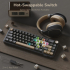 Клавиатура ROYAL KLUDGE R65 Phantom Gaming Keyboard Chartreuse switch снимка 9