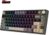 Клавиатура ROYAL KLUDGE R75 Phantom Gaming Keyboard K silver switch снимка 8