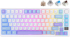 Клавиатура ROYAL KLUDGE RK-M75 Taro Milk Gaming Keyboard K Silver switch снимка 3