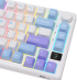 Клавиатура ROYAL KLUDGE RK-M75 Taro Milk Gaming Keyboard K Silver switch снимка 5