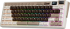 Клавиатура ROYAL KLUDGE RK M70 Mocha Grey Gaming Keyboard Cream switch снимка 2