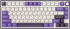 Клавиатура ROYAL KLUDGE R75 Blackberry Mousse Gaming Keyboard K silver switch снимка 1