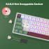 Клавиатура ROYAL KLUDGE R65 Green sand Gaming Keyboard Chartreuse switch снимка 12