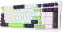 Геймърска безжична клавиатура Redragon Eisa Max K686WBG-RGB-MAX RGB осветление - бяло-зелено снимка 7