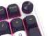 Геймърска безжична клавиатура Redragon Eisa Max K686WBG-RGB-MAX RGB осветление - бяло-зелено снимка 8