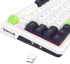Геймърска безжична клавиатура Redragon Eisa Max K686WBG-RGB-MAX RGB осветление - бяло-зелено снимка 9