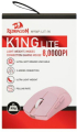 Безжична Bluetooth и кабелна геймърска мишка Redragon K1ng Lite 1K M916P-LIT-1K  - розова снимка 9