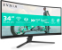 Монитор PHILIPS 34M2C3500L 34inch VA 3440x1440 HDMI Black-Grey снимка 2