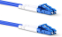 Оптична пач корда Conneu LC LC Dpx. Cord, OS2 ARM Син 3 мм, 2 м снимка 1