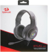 Геймърски слушалки Redragon Hylas H371-RGB USB RGB осветление - черни снимка 5