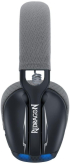 Геймърски слушалки Redragon Skuld Pro H878BG с кабел и безжична Bluetooth подсветка, черни снимка 3