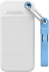 SSD външен Verbatim Pocket SSD USB 3.2 Gen 2 1TB White-Light Blue incl. two rubber sleeves снимка 2