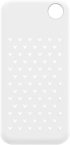 SSD външен Verbatim Pocket SSD USB 3.2 Gen 2 1TB White-Light Blue incl. two rubber sleeves снимка 3