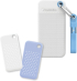SSD външен Verbatim Pocket SSD USB 3.2 Gen 2 1TB White-Light Blue incl. two rubber sleeves снимка 1