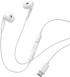 Слушалки Baseus Encok CZ19 USB-C с кабел A00182201213-00 - бели снимка 1