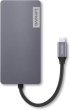 Докинг станция LENOVO 150, USB-C, 1х HDMI, 1х VGA, 3x USB-A, 4K - 30 Hz, 1x SD Memory Card, 1x TransFlash Card, сив снимка 2