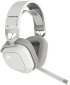 Геймърски слушалки с микрофон Corsair HS80 MAX White безжични и блутут PC-PS5-PS4 снимка 3