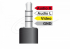 Кабел Delock стерео жак 3.5 mm 4 pin male angled  3 x RCA male 1.5 m снимка 2