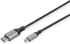 DIGITUS DB-340106-020-S :: Кабел Mini DisplayPort към DisplayPort, Mini DP - DP, 2.0 м снимка 1