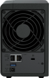 Мрежов сторидж (NAS/SAN) Synology DS225+, Tower, 2-bays 3.5\'\' SATA HDD-SSD, CPU Inte Celeron J4125 4-core, 2.0 GHz, burst up to 2.7 GHz, 2GB DDR4 снимка 4