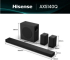 Озвучителна система Hisense AX5140Q, 5.1.4Ch Sound Bar with Wireless Subwoofer, Bluetooth 5.3, Black снимка 2