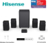 Озвучителна система Hisense HT Saturn, 4.1.2Ch Sound Bar with Wireless Subwoofer, 720W, Dolby Atmos снимка 1