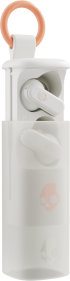 Безжични слушалки Skullcandy Dime Evo, TWS, бял/оранжев, снимка 3