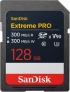 SanDisk Карта памет Extreme Pro SDXC 128GB 300MB-s  300Mb-s Class 10 V90 UHS-II снимка 1