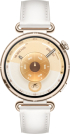 Смарт часовник Huawei Watch GT6, Konsu-B19L, White Leather + Huawei FreeBuds SE 3 ULC-CT020 Black снимка 1
