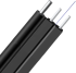  FTTH Drop Cable 4F G657A1, 2x0.5mm FRP+1.2mm Solid steel messenger снимка 1