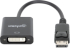 Manhattan 152228 :: Адаптер DisplayPort към DVI-D, 1.2а, M-F, черен снимка 2