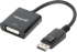 Manhattan 152228 :: Адаптер DisplayPort към DVI-D, 1.2а, M-F, черен снимка 3