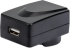 Кабел/адаптер MANHATTAN 102155 :: Зарядно за пътуване, USB-A, 1A, Travel Adapter, Europe, UK и US, черен снимка 4