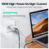 Кабел Ugreen US355, USB-C 3.1 Gen 2 - USB-C 3.1 Gen 2, 1 м, черен снимка 3