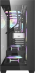 Darkflash кутия Case ATX - DS900 Black - 7 x 120 mm A-RGB fans included, USB-C снимка 2