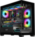 Darkflash кутия Case mATX - DS900M Black - 6 x 120 mm Infinity Mirror A-RGB снимка 1