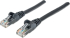 INTELLINET 342032 :: Patch кабел Cat.6 U-UT, 10G, 250 MHz, 24 AWG, черен, 0.5 м снимка 1