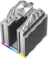 Охладител за процесор DeepCool AK620 DIGITAL SE WH, CPU Air Cooler, 2x120mm PWM Fans, 6 Heatpipes, White, LGA2066-2011-v3-2011-1851-1700 снимка 3